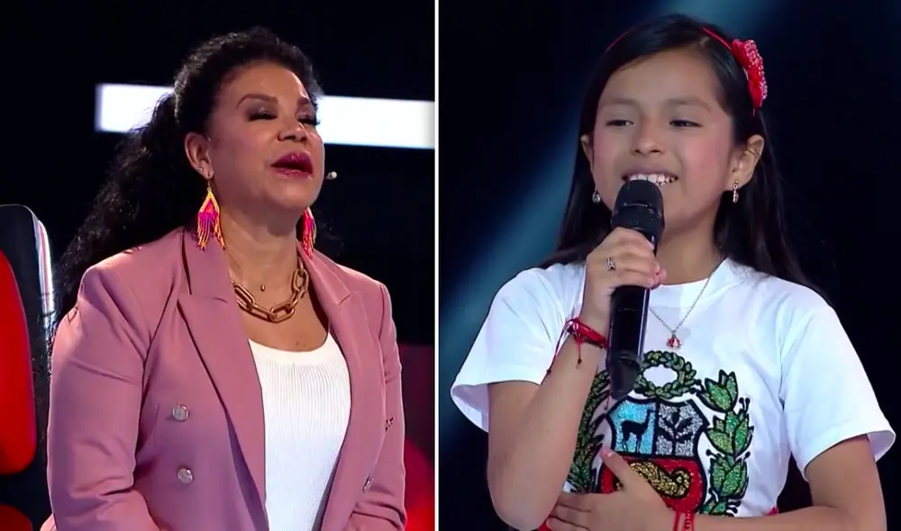 “Mi género más escuchado es la música criolla, porque es de nuestro Perú", dijo Luhana Sofía en una entrevista para La voz kids. Foto: captura de Latina