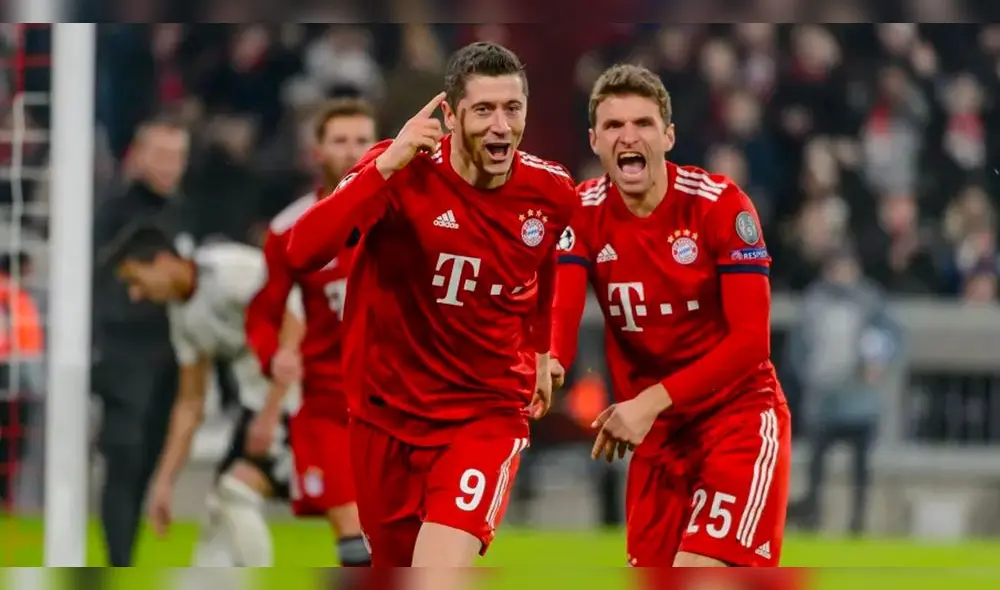 Benfica vs. Bayern Múnich jugarán por quinta vez en Champions League. Foto: EFE
