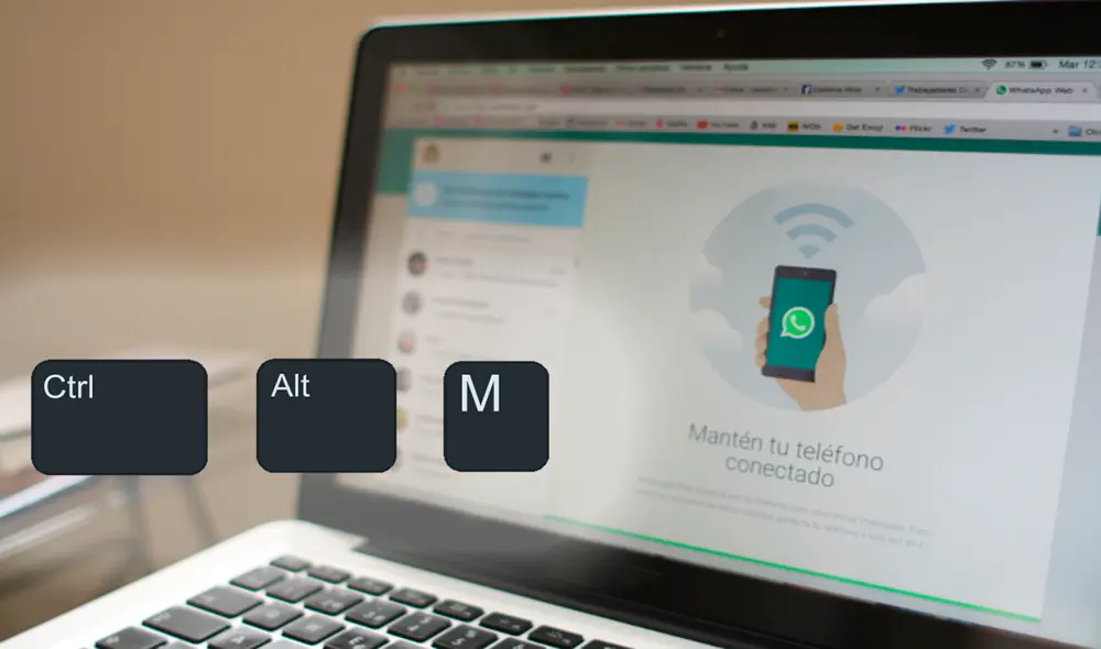 Este atajo de WhatsApp Web funciona en cualquier navegador. Foto: Zancada