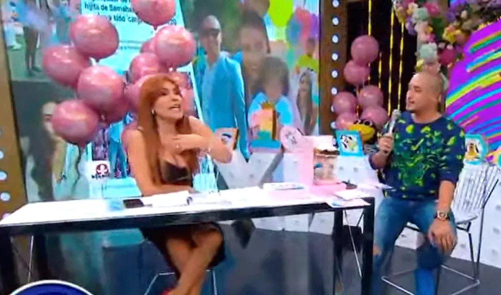 Magaly Medina manifestó que todas las marcas deben estar felices porque han aparecido en todos los programas de televisión. Foto: captura ATV