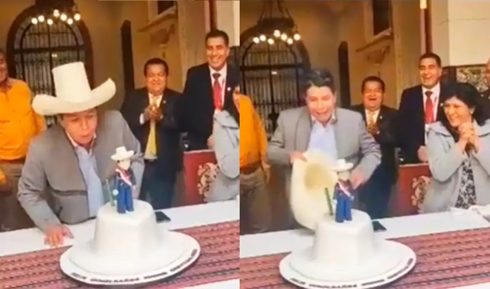 A través de un clip viral de TikTok, miles de usuarios se divirtieron con la singular escena del presidente Pedro Castillo. Foto: captura de TikTok A través de un clip viral de TikTok, miles de usuarios se divirtieron con la singular escena del presidente Pedro Castillo. Foto: captura de TikTok