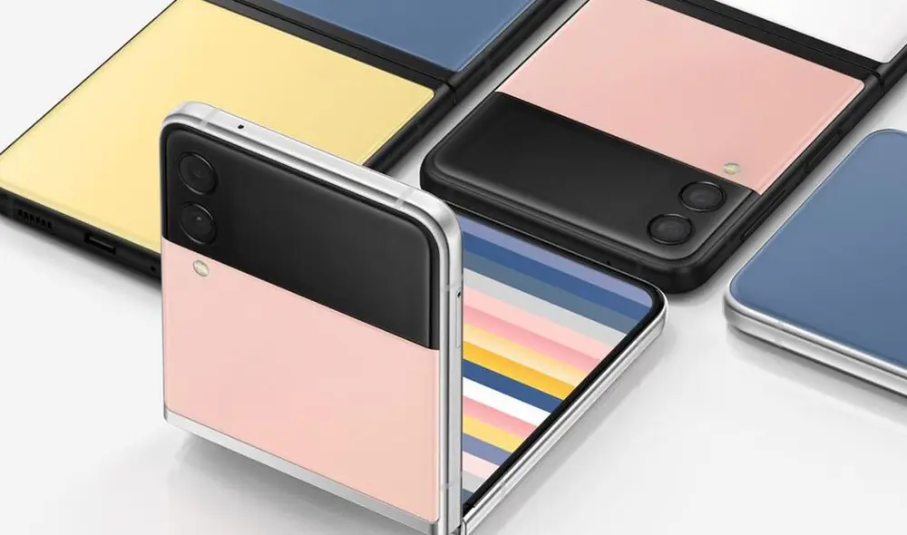 Galaxy Bespoke Studio te permite elegir el color del frente, la parte posterior y el marco del teléfono. Foto: Samsung