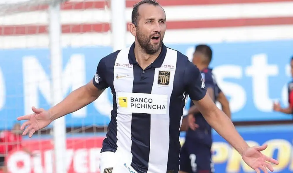 Hernán Barcos lleva anotados ocho goles con los blanquiazules. Foto: Liga de Fútbol Profesional