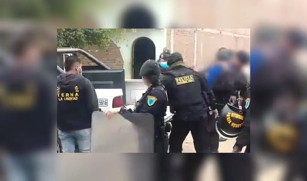 La intervención se produjo la mañana del martes 19 de octubre. Foto: captura video Exitosa Trujillo