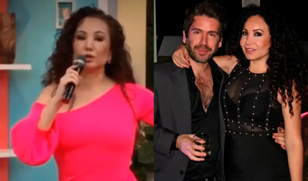 La presentadora de televisión Janet Barboza habló de su romance con Miguel Bayona tras comentar el fin del matrimonio de Gian Marco. Foto: Janet Barboza/Instagram/Captura América TV. La presentadora de televisión Janet Barboza habló de su romance con Miguel Bayona tras comentar el fin del matrimonio de Gian Marco. Foto: Janet Barboza/Instagram/Captura América TV.