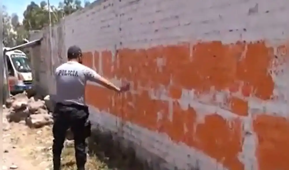 Personal policial inició las investigaciones por este caso. Foto: captura video ATV