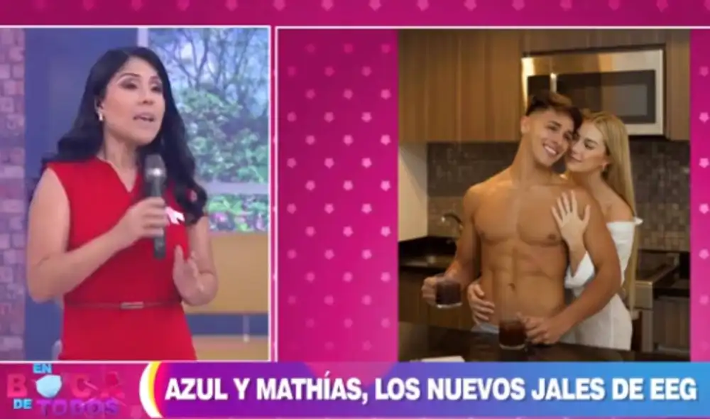 Tula Rodríguez quedó impactada con Matías Ochoa. Foto: captura de América TV