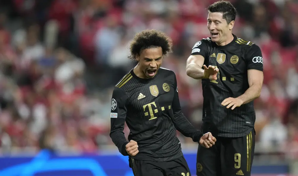 Leroy Sané llegó al Bayern Múnich esta temporada desde el Manchester City. Foto: Twitter @FCBayern