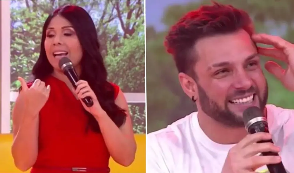 Nicola Porcella visitó el set de En boca de todos para "encontrar el amor". Foto: captura América TV