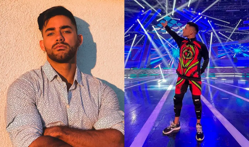 Austin Palao habló sobre el accidente que él sufrió en Esto es guerra, un presagio para lo que pasaría con Elías Montalvo. Foto: composición/Instagram/Austin Palao/Elías Montalvo