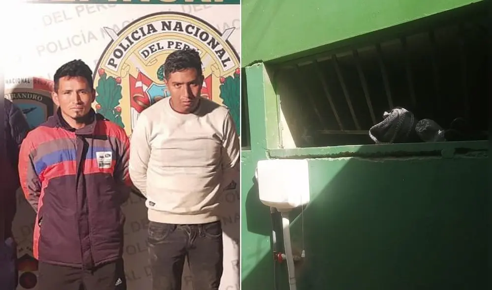 Sujetos escaparon la madrugada de este miércoles 20 de octubre. Foto: PNP