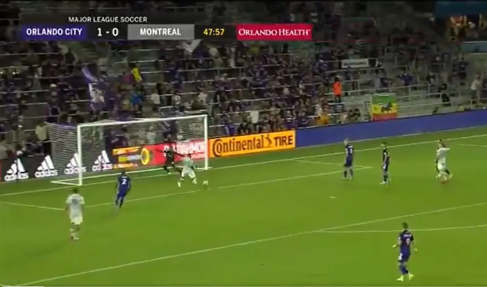 Pedro Gallese realizó una gran atajada en la MLS. Foto: captura MLS. Pedro Gallese realizó una gran atajada en la MLS. Foto: captura MLS.