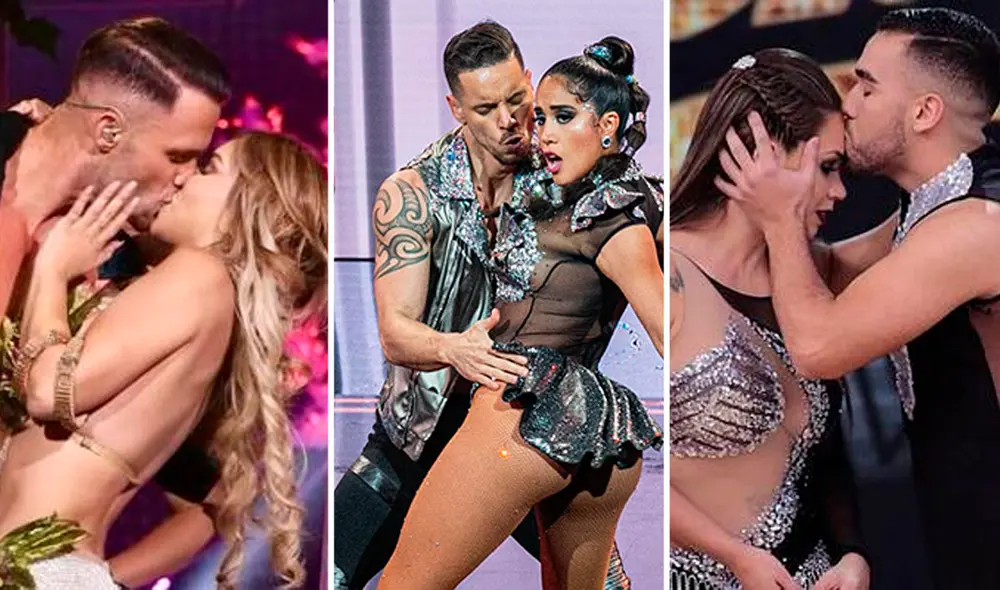 Los concursos de baile propiciaron que nazcan romances en varias ocasiones. Foto: composición/captura de América TV
