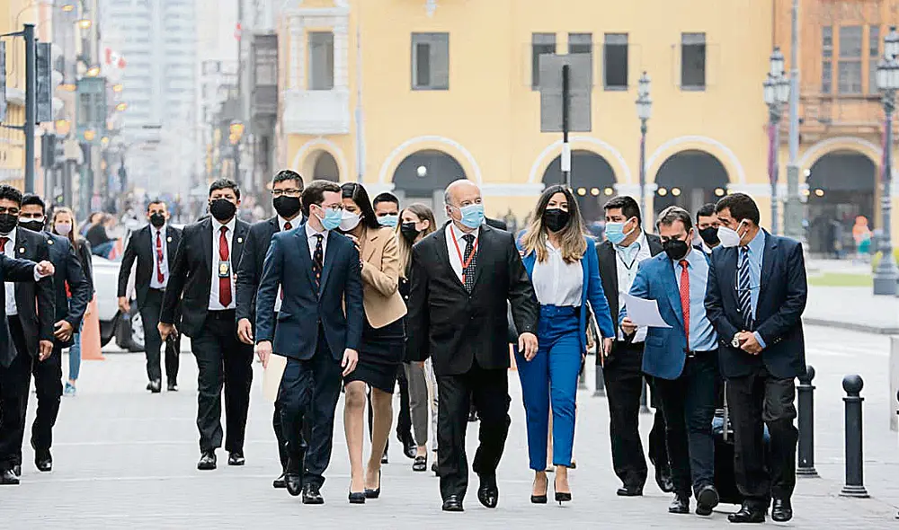 Avanza País. Hernando de Soto cuestionó cambiar la Constitución. Foto: John Reyes / La República Avanza País. Hernando de Soto cuestionó cambiar la Constitución. Foto: John Reyes / La República