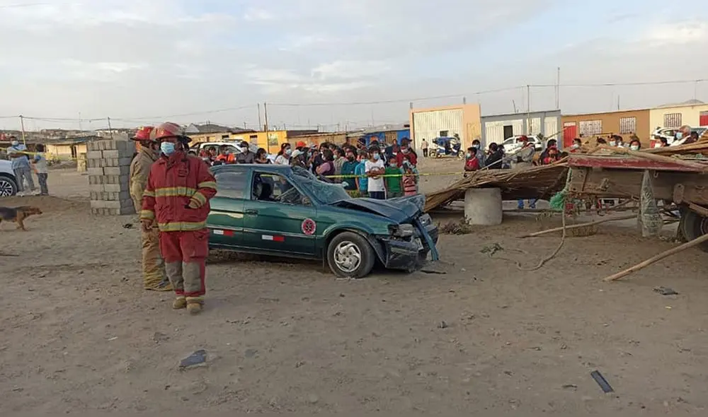 Hecho se registró a la altura del A.H. Atahualpa, a las 6.00 p. m. Foto: Seguridad Ciudadana NC