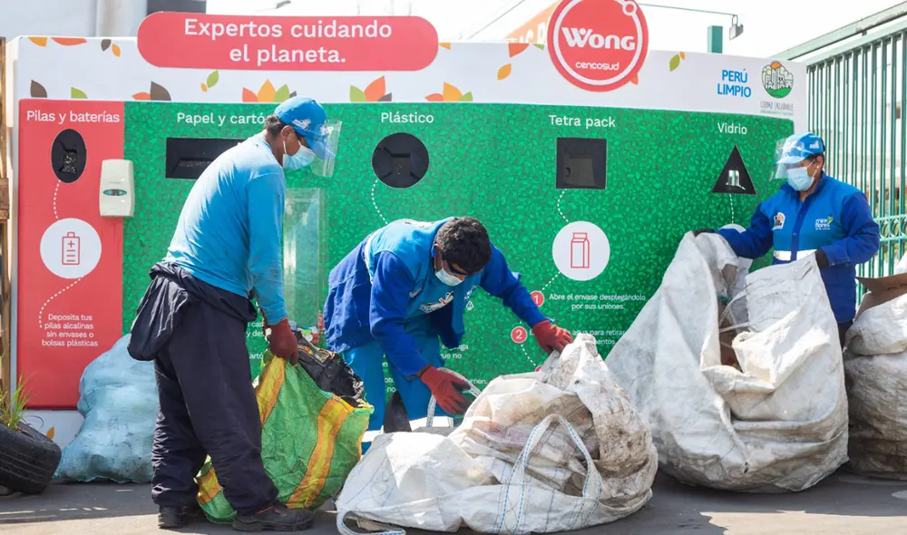 La meta es llegar a 10 000 kilos de material reciclado. Foto: difusión