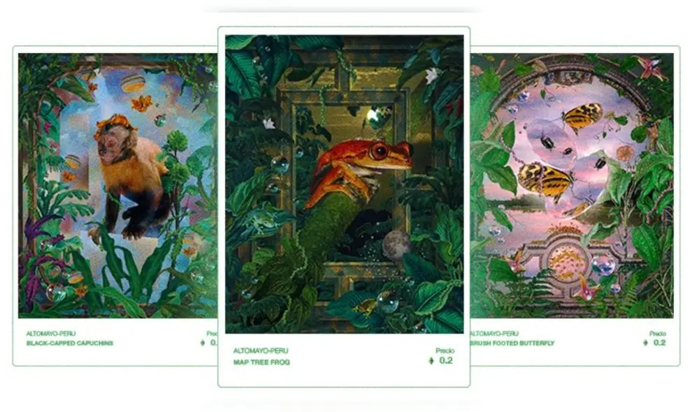 Una veintena de piezas han sido creadas por el artista digital Knot Paolo y serán ofertadas a través de la plataforma Opensea.io.