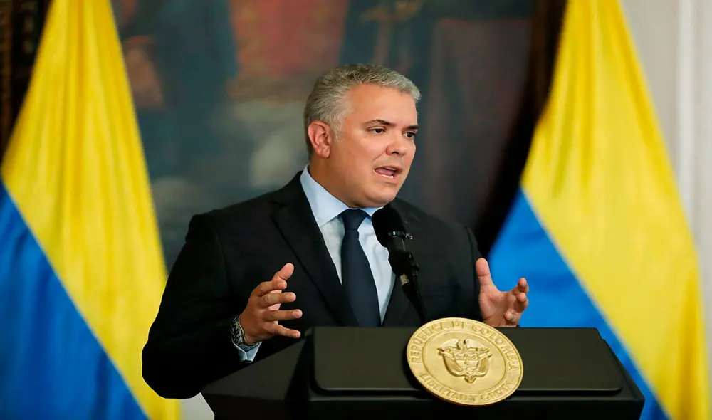 Iván Duque calificó nuevamente a Nicolás Maduro como "dictador". Foto: EFE