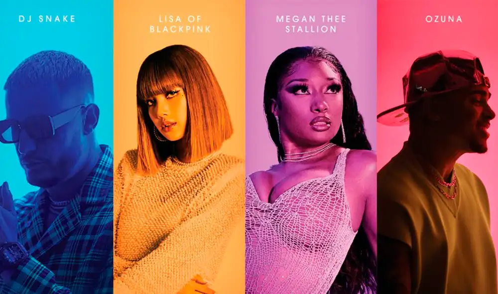 Metas de streaming y el link de la premiere para "SG" de DJ Snake, Ozuna, Lisa y Megan Thee Stallion. Foto: LISANATIONS | Video: Spotify