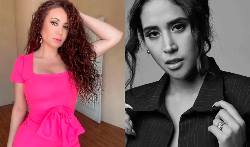 La presentadora de televisión Janet Barboza fue muy puntal con el cuestionamiento hacia Melissa Paredes. Foto: Janet Barboza/Melissa Paredes/Instagram. La presentadora de televisión Janet Barboza fue muy puntal con el cuestionamiento hacia Melissa Paredes. Foto: Janet Barboza/Melissa Paredes/Instagram.