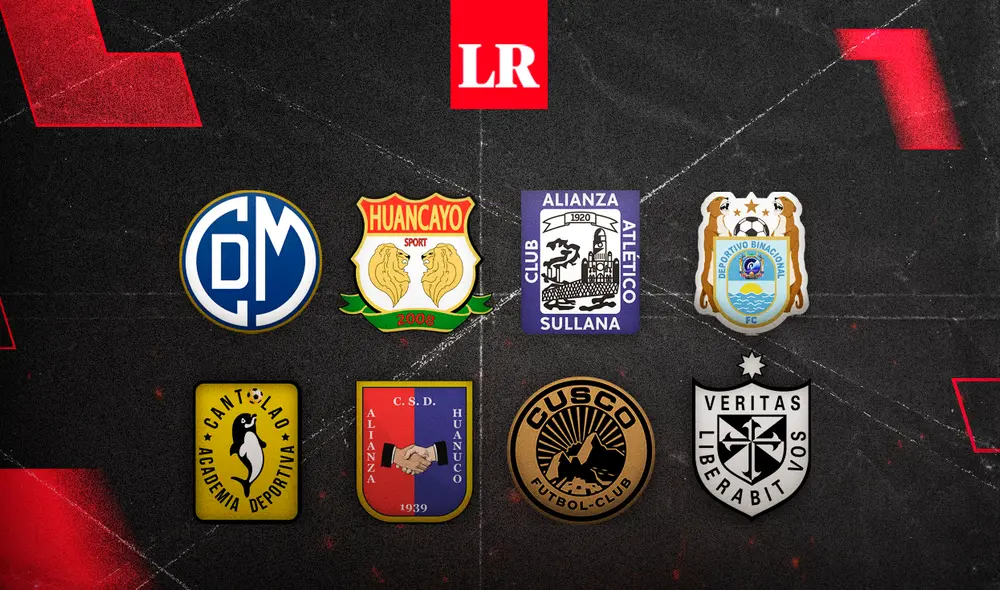 Ocho equipos pelean por permanecer en la Liga 1. Foto: Composición LR