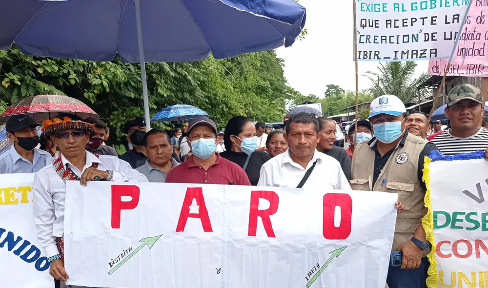 Cinco dirigentes se encuentran en Lima para sostener reunión con el MEF. Foto: Radio Kampagkis