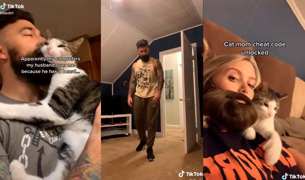 La mujer logró divertir a miles de usuarios con su singular ocurrencia. Foto: captura de TikTok