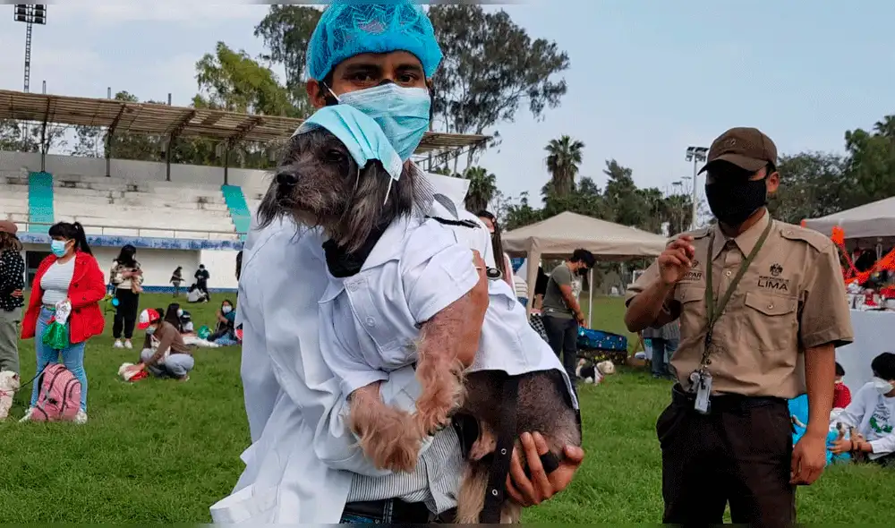 Dueños agradecieron a la comuna por permitirles tener este espacio con sus mascotas. Foto: Mary Luz Aranda / URPI - LR