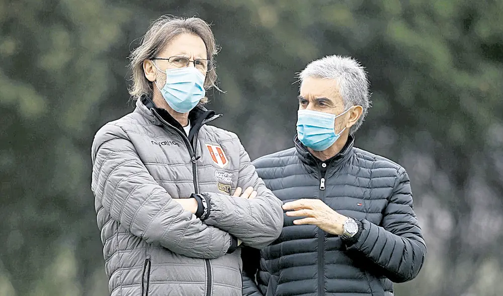 “Si algo admiro de Ricardo es la fortaleza para, en momentos difíciles, poner la cara y sacar adelante esto", afirmó Oblitas. Foto: FPF