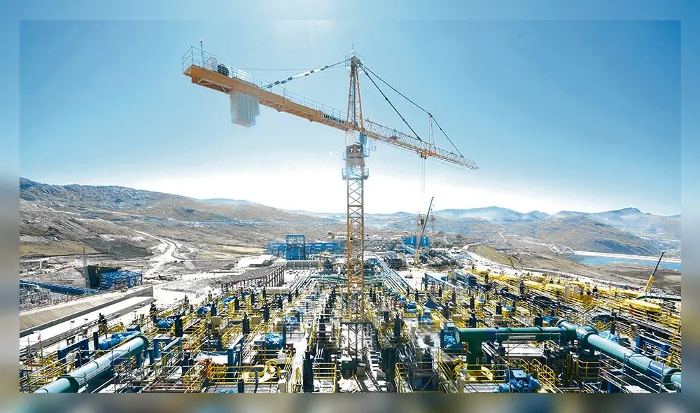 Las Bambas.  Yacimiento que produce cobre en Cotabambas. Foto: difusión