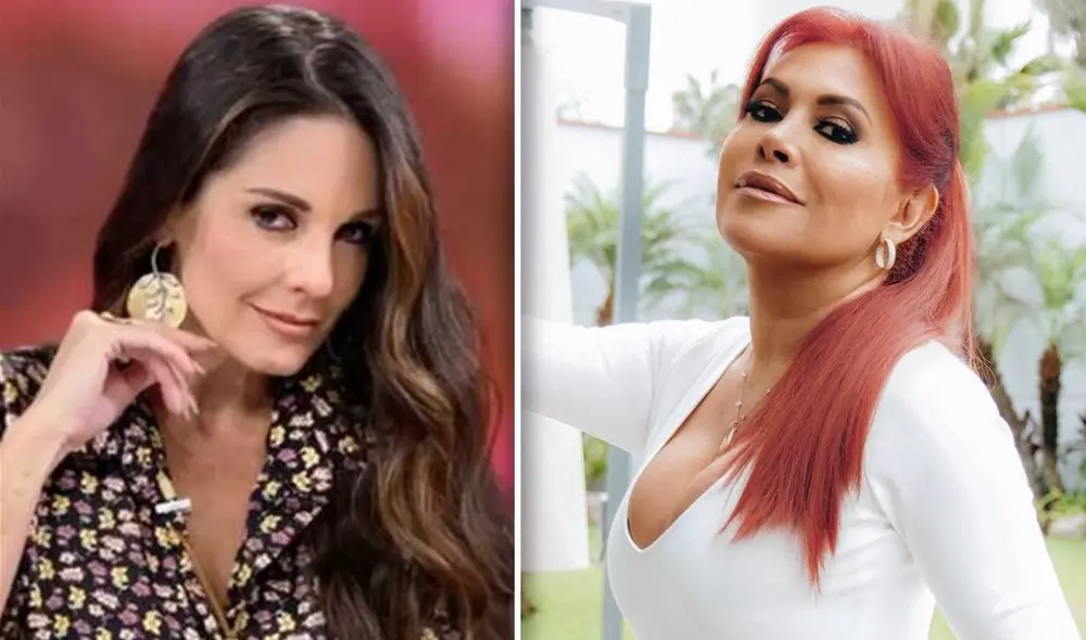 “Para qué está ahí, ¿Para leer el teleprompter?", reclamó Magaly Medina. Foto: composición Instagra “Para qué está ahí, ¿Para leer el teleprompter?", reclamó Magaly Medina. Foto: composición Instagra