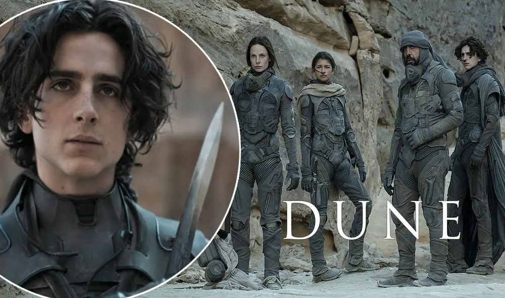 Timothée Chalamet y Zendaya son los protagonistas de Dune. Foto: composición/Warner Bros