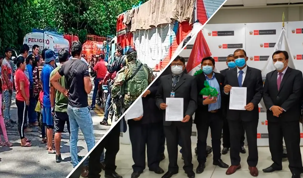 Sigue bloqueo por paro de cocaleros a pesar de que Ejecutivo convocó a mesa de diálogo. Foto: difusión/ Ministerio del Interior Sigue bloqueo por paro de cocaleros a pesar de que Ejecutivo convocó a mesa de diálogo. Foto: difusión/ Ministerio del Interior