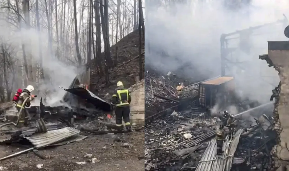 Según las autoridades, la explosión se había provocado debido a fallas técnicas. Foto: EFE