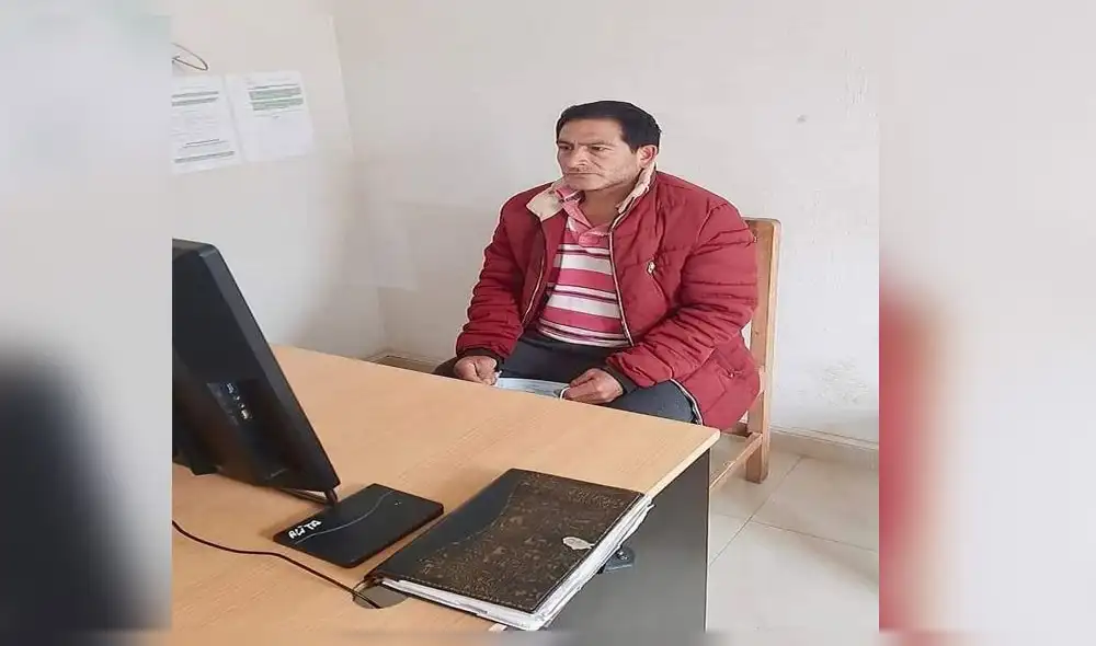 Aladino Gavidia Gonzales fue sentenciado por abuso sexual de anciana con discapacidad. Foto: Poder Judicial Chota.