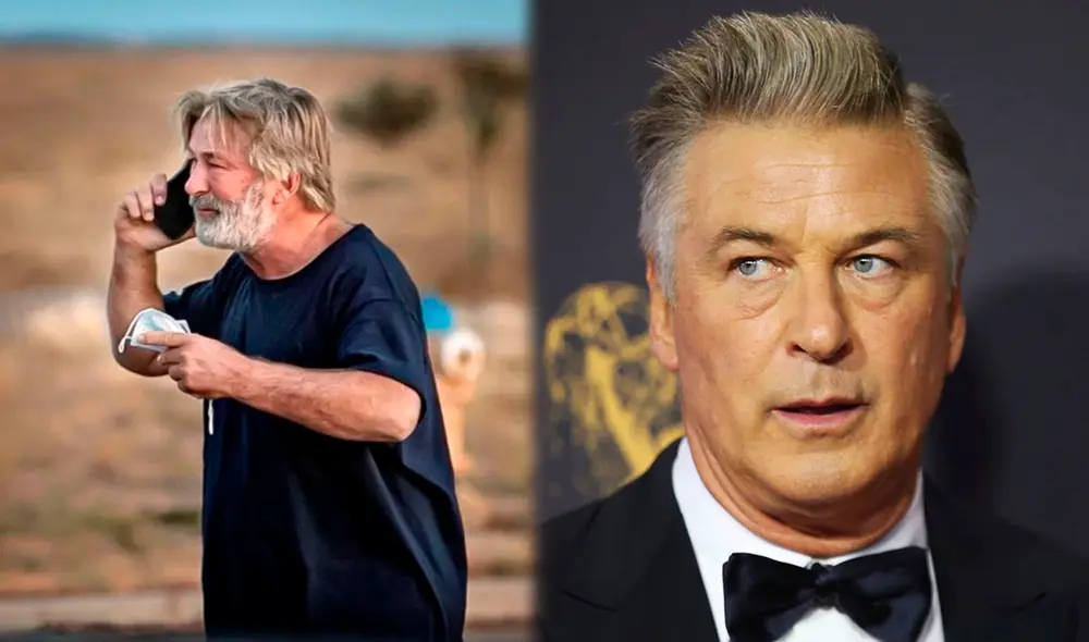 Alec Baldwin se pronunció tras la trágica muerte de Halyna Hutchins. Foto: Twitter / AFP