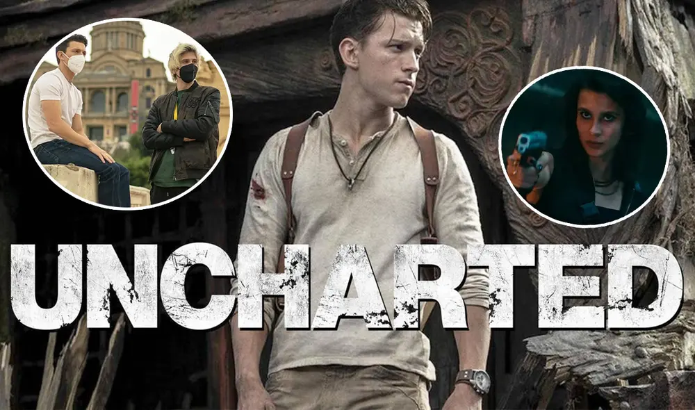 Tom Holland protagoniza la película de Uncharted. Foto: composición/Columbia Pictures