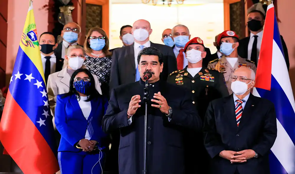 Maduro resaltó la relación que mantiene Venezuela con Cuba desde hace varios años. Foto: Prensa Miraflores Maduro resaltó la relación que mantiene Venezuela con Cuba desde hace varios años. Foto: Prensa Miraflores