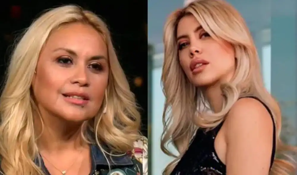 Verónica Ojeda recordó pasado de Wanda Nara. Foto: composición