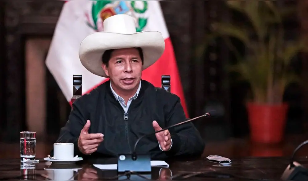 Jefe de Estado, Pedro Castill, participó en el FOLAC 2021 y reiteró que su gestión impulsará el diálogo con el sector privado. Foto. Presidencia