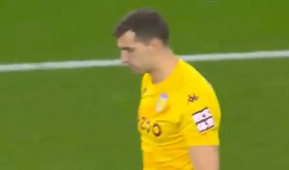 Dibu Martínez juega en el Aston Villa. Foto: captura de pantalla ESPN Dibu Martínez juega en el Aston Villa. Foto: captura de pantalla ESPN