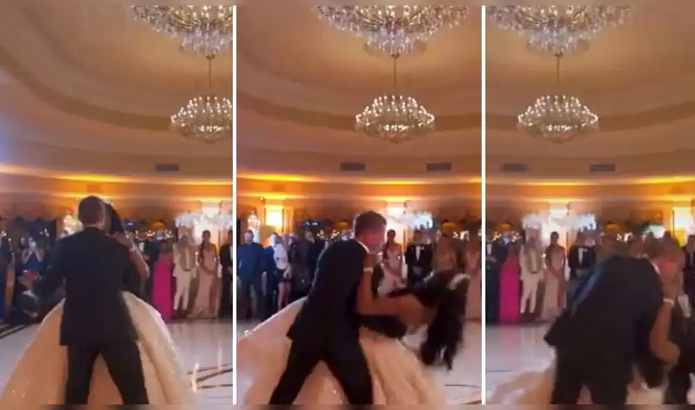 La novia compartió el clip en sus redes sociales y comentó que se divirtió viéndolo. Foto: captura de Instagram