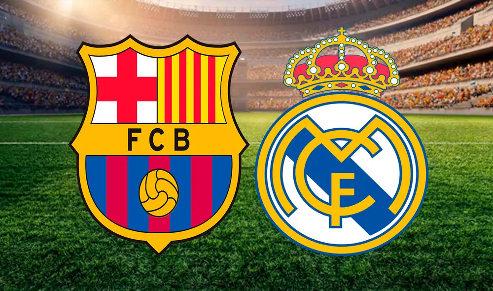El clásico español FC Barcelona vs. Real Madrid se medirán este domingo 24 de octubre por LaLiga 2021. Foto: composición/Twitter El clásico español FC Barcelona vs. Real Madrid se medirán este domingo 24 de octubre por LaLiga 2021. Foto: composición/Twitter