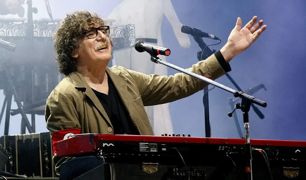A sus casi 70 años, Charly García es una de las figuras más icónicas del rock argentino. Foto: EFE