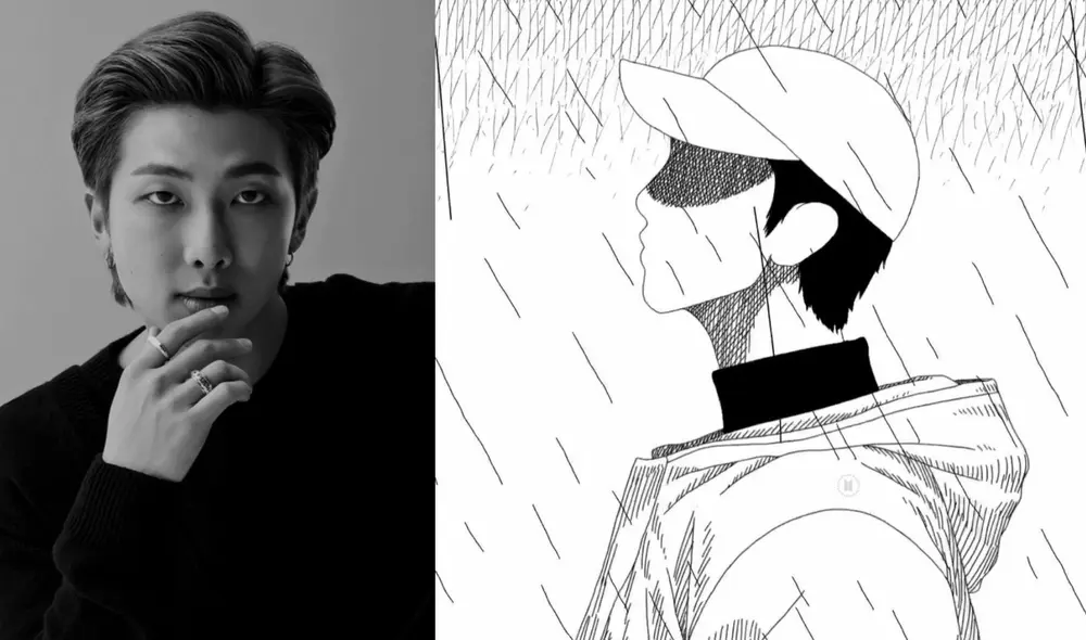 RM lanzó su segundo mixtape titulado Mono y alcanzó logros en iTunes y Billboard. Foto: composición/BIGHIT