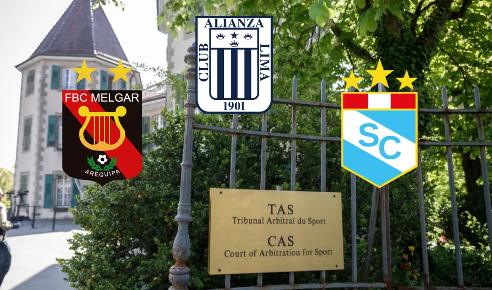 Alianza Lima, Sporting Cristal y FBC Melgar votaron en contra de la aprobación de los nuevos estatutos de la FPF. Composición: Grupo La República.