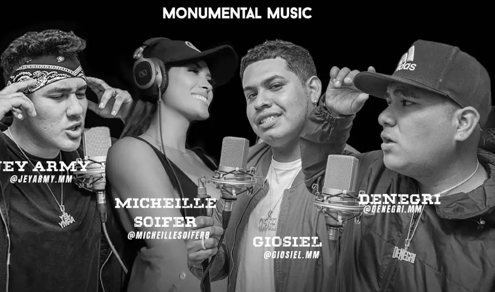 Michelle Soifer viene colaborando con nuevos talentos de la música urbana como Army, Silencio y Denegri. Foto: difusión Michelle Soifer viene colaborando con nuevos talentos de la música urbana como Army, Silencio y Denegri. Foto: difusión