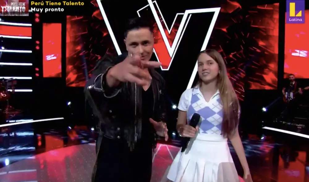 El cantante de música urbana elogió la técnica de rapeo que tiene la participante. Foto: captura de Latina El cantante de música urbana elogió la técnica de rapeo que tiene la participante. Foto: captura de Latina