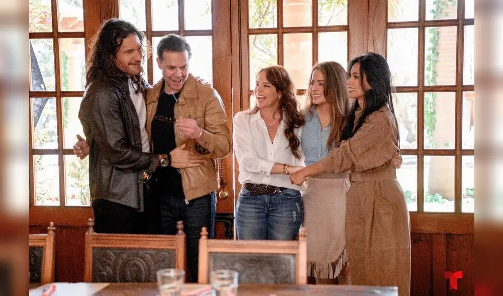Elenco de Pasión de gavilanes se reencuentran para confirmar segunda temporada. Foto. Telemundo