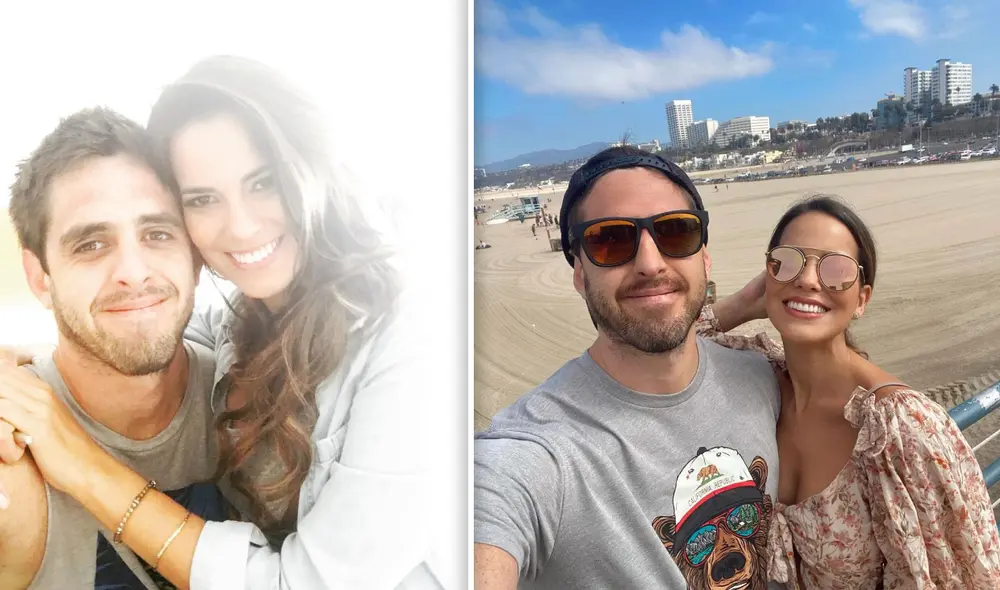 “Somos súper diferentes, ella quiere fiesta, gente, decoraciones, etc.", escribió Pierre Cateriano, quien se casará con Valeria Piazza en el 2022. Foto: composición Instagram